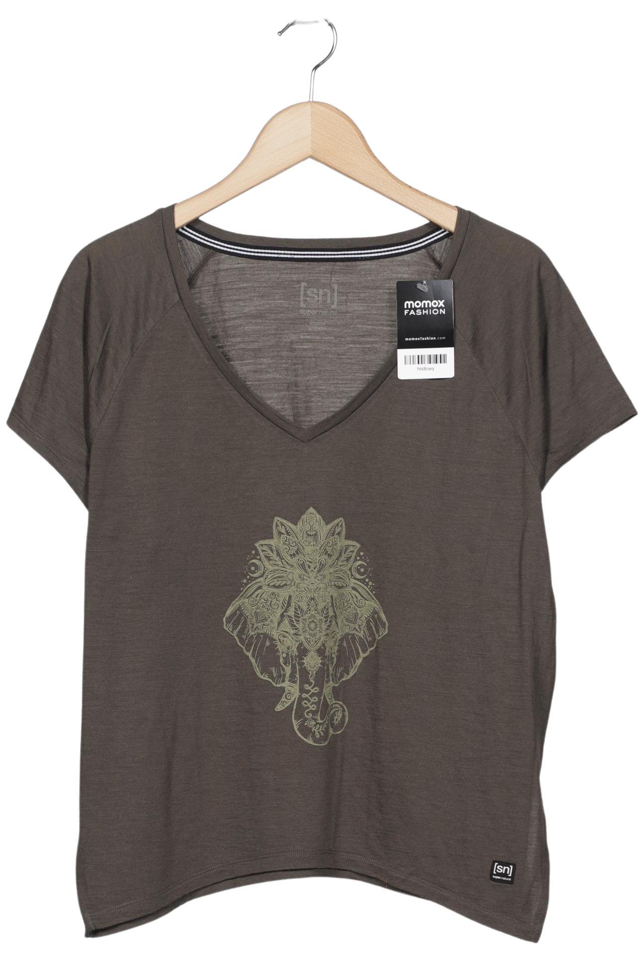 

super.natural Damen T-Shirt, braun, Gr. 38