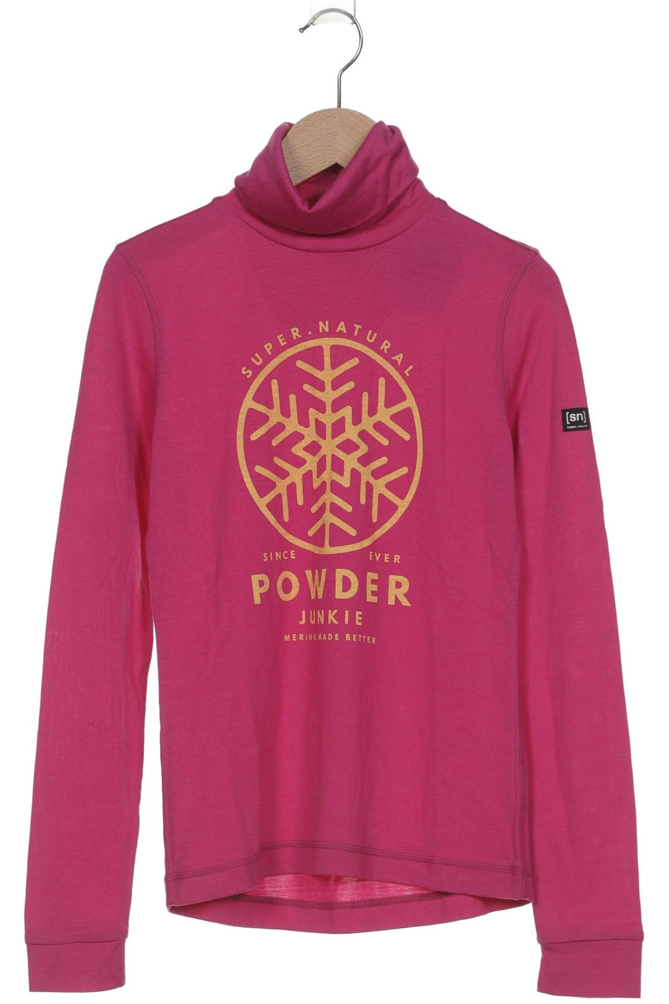 

super.natural Damen Langarmshirt, pink, Gr. 34