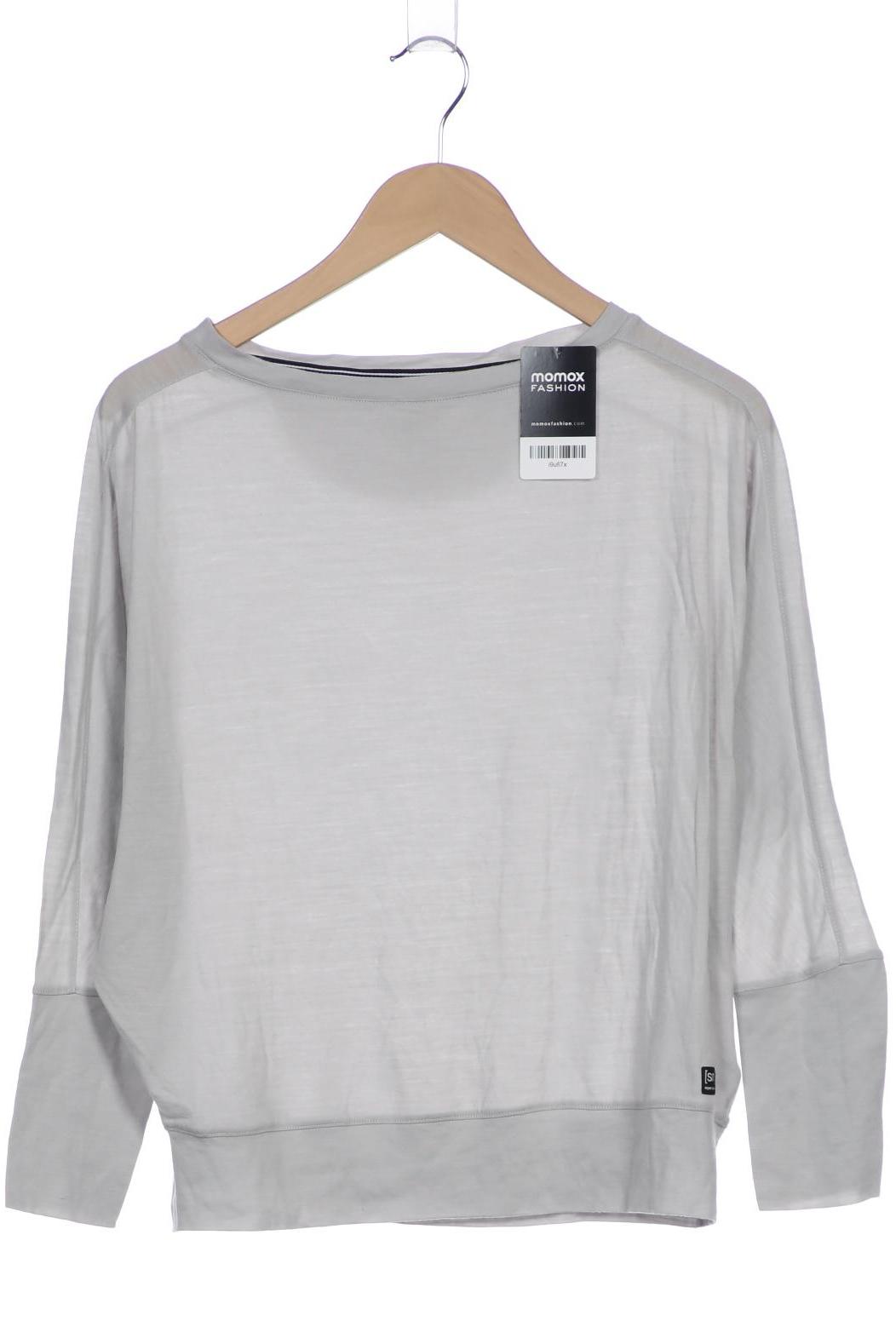 

super.natural Damen Langarmshirt, grau, Gr. 38