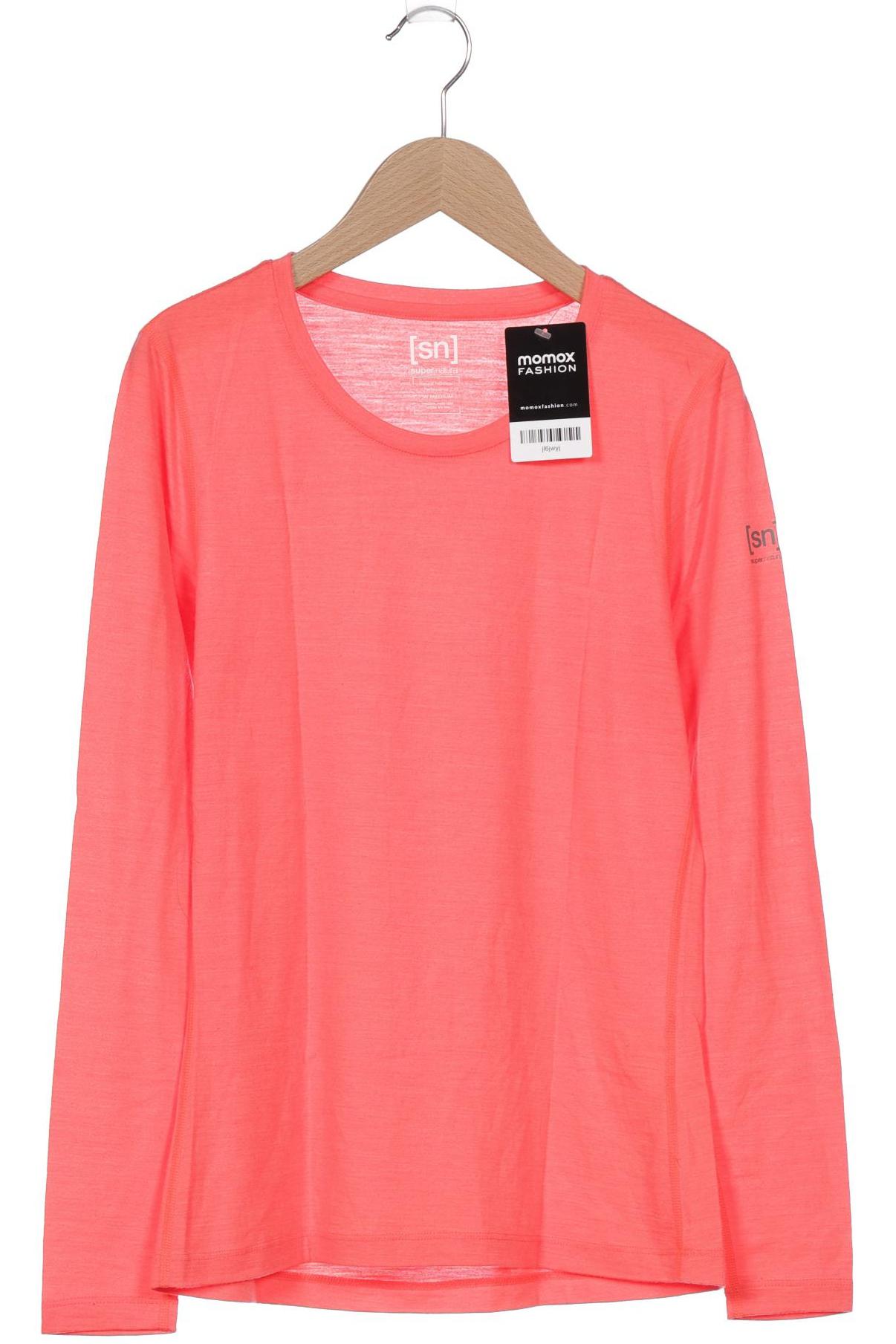 

super.natural Damen Langarmshirt, rot