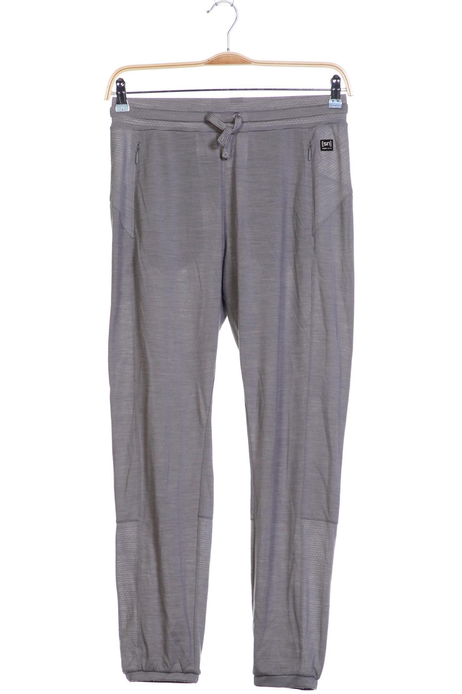 

super.natural Damen Stoffhose, grau, Gr. 0
