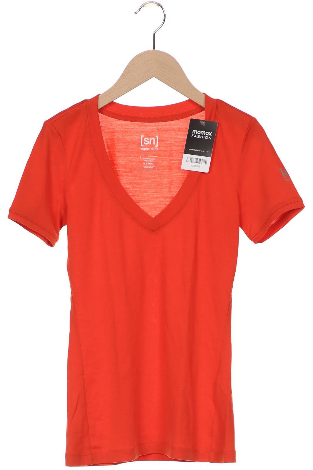 

super.natural Damen T-Shirt, orange, Gr. 34