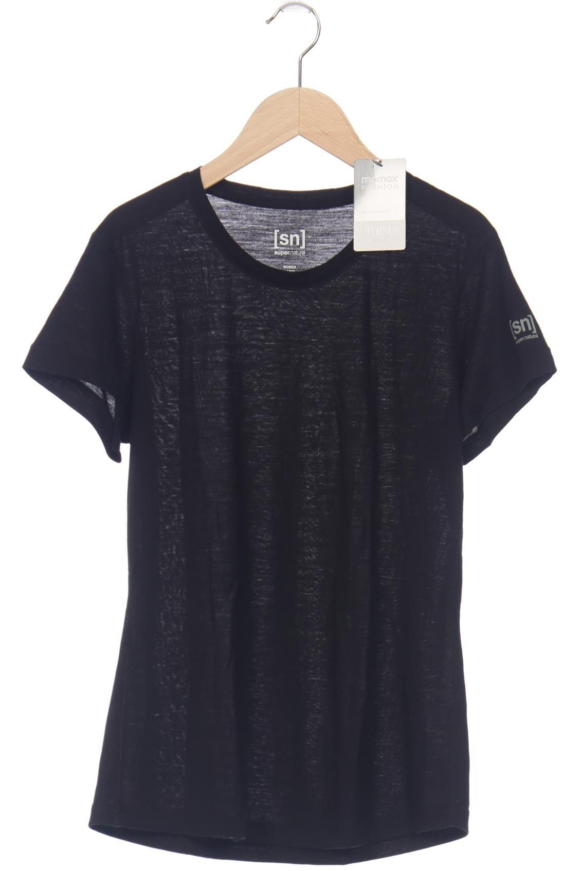

super.natural Damen T-Shirt, schwarz, Gr. 42