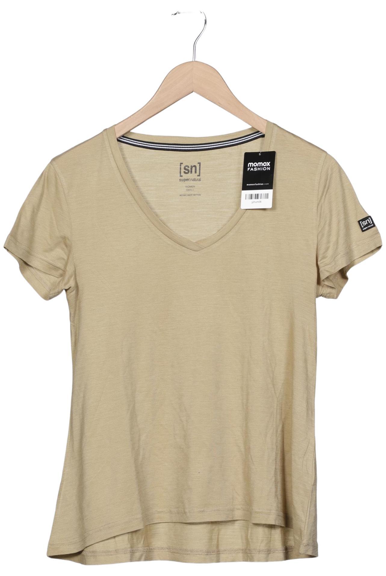 

super.natural Damen T-Shirt, beige, Gr. 36