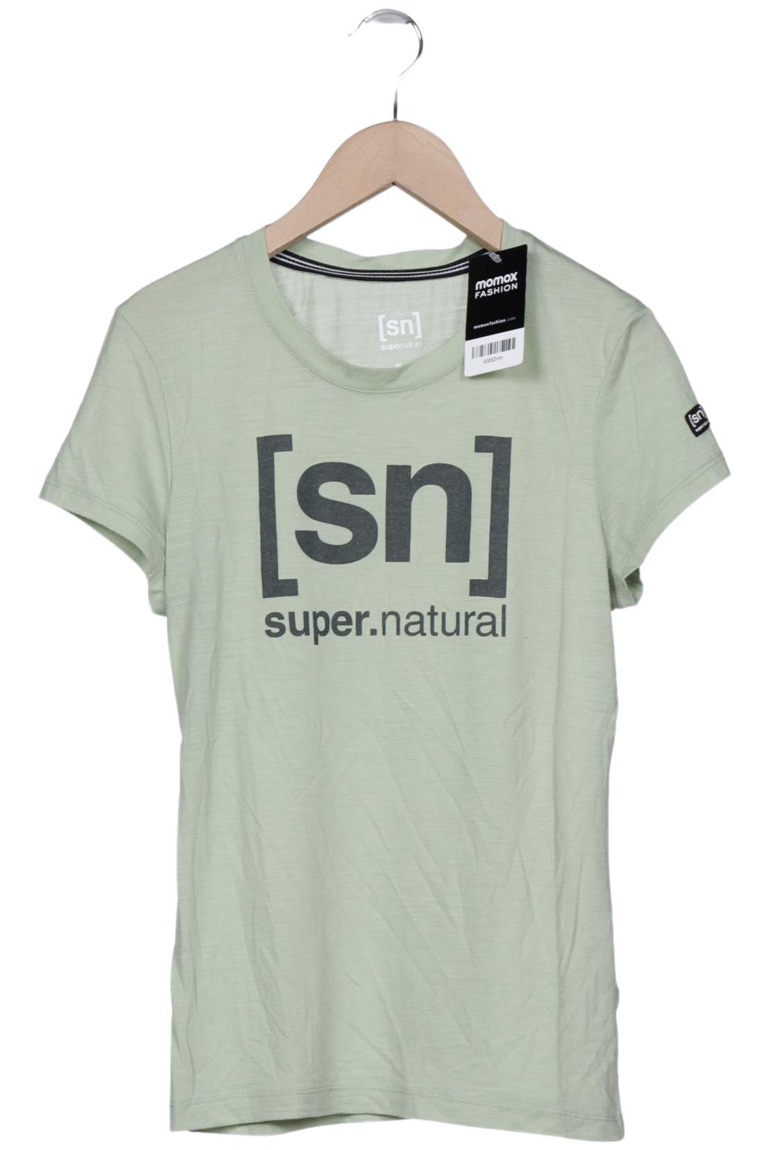

super.natural Damen T-Shirt, hellgrün, Gr. 36