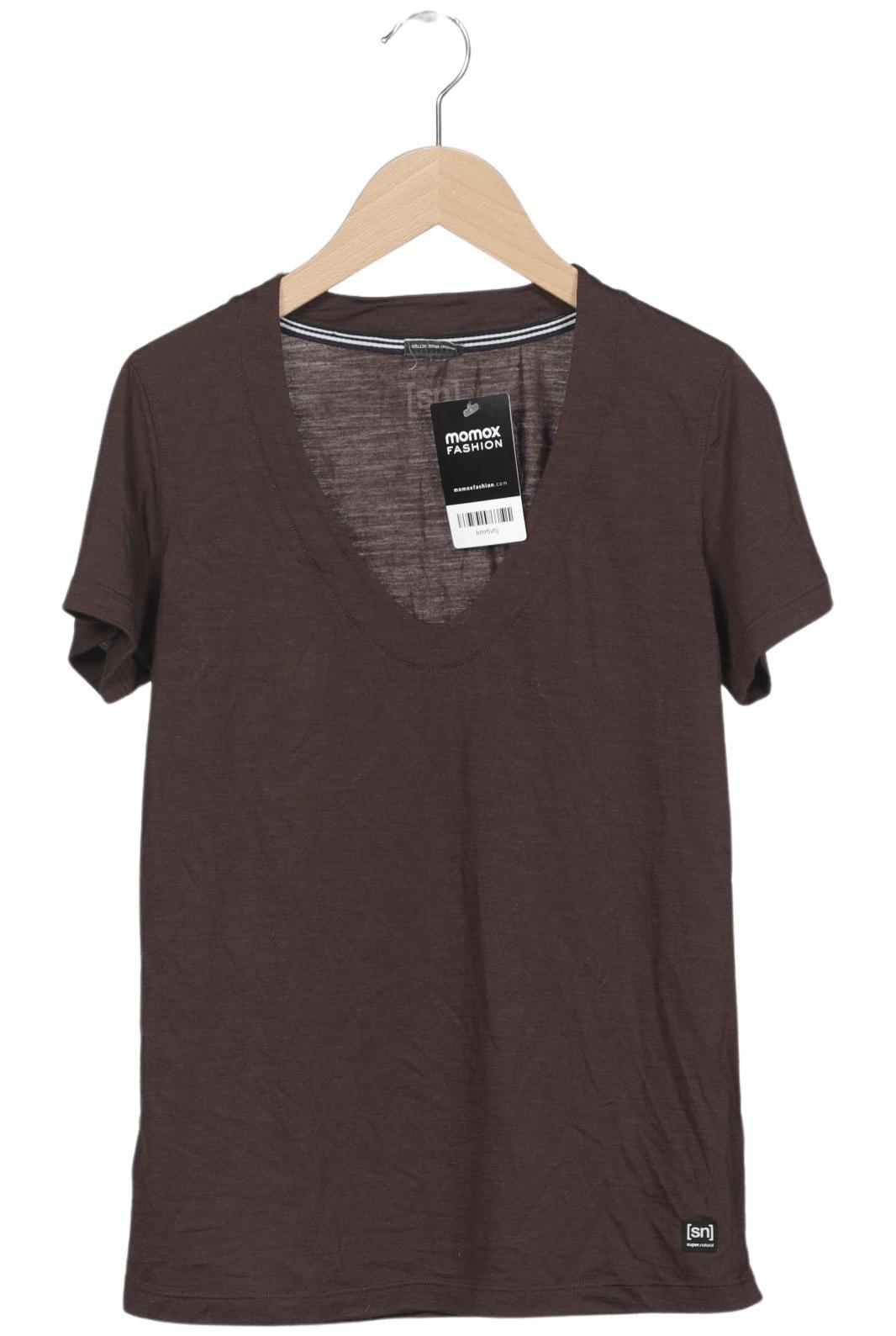 

super.natural Damen T-Shirt, braun, Gr. 36