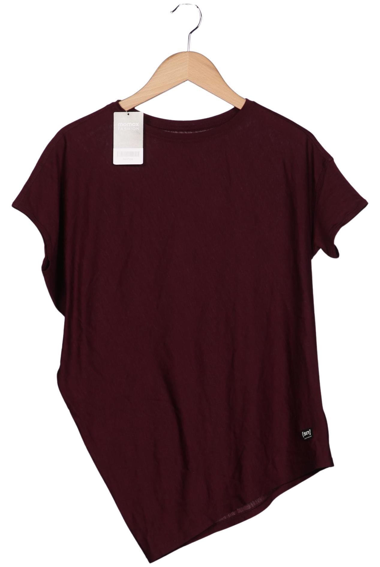 

super.natural Damen T-Shirt, bordeaux, Gr. 34