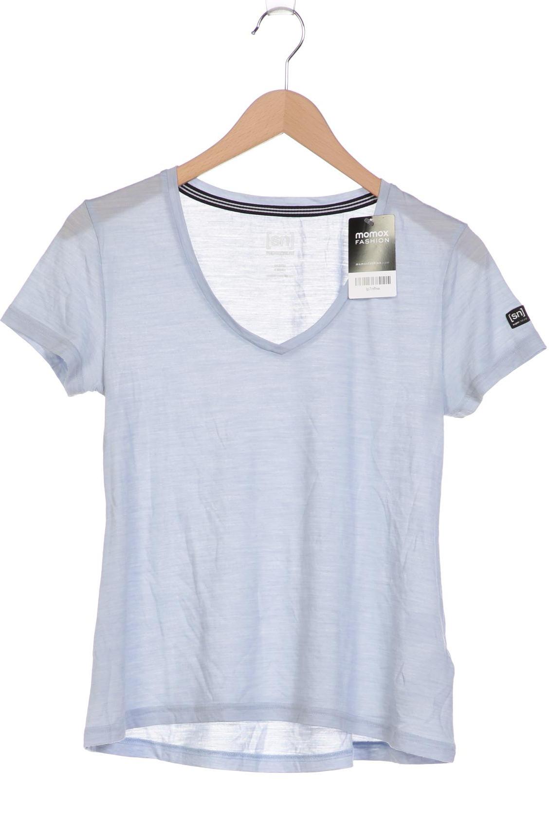 

super.natural Damen T-Shirt, blau, Gr. 34
