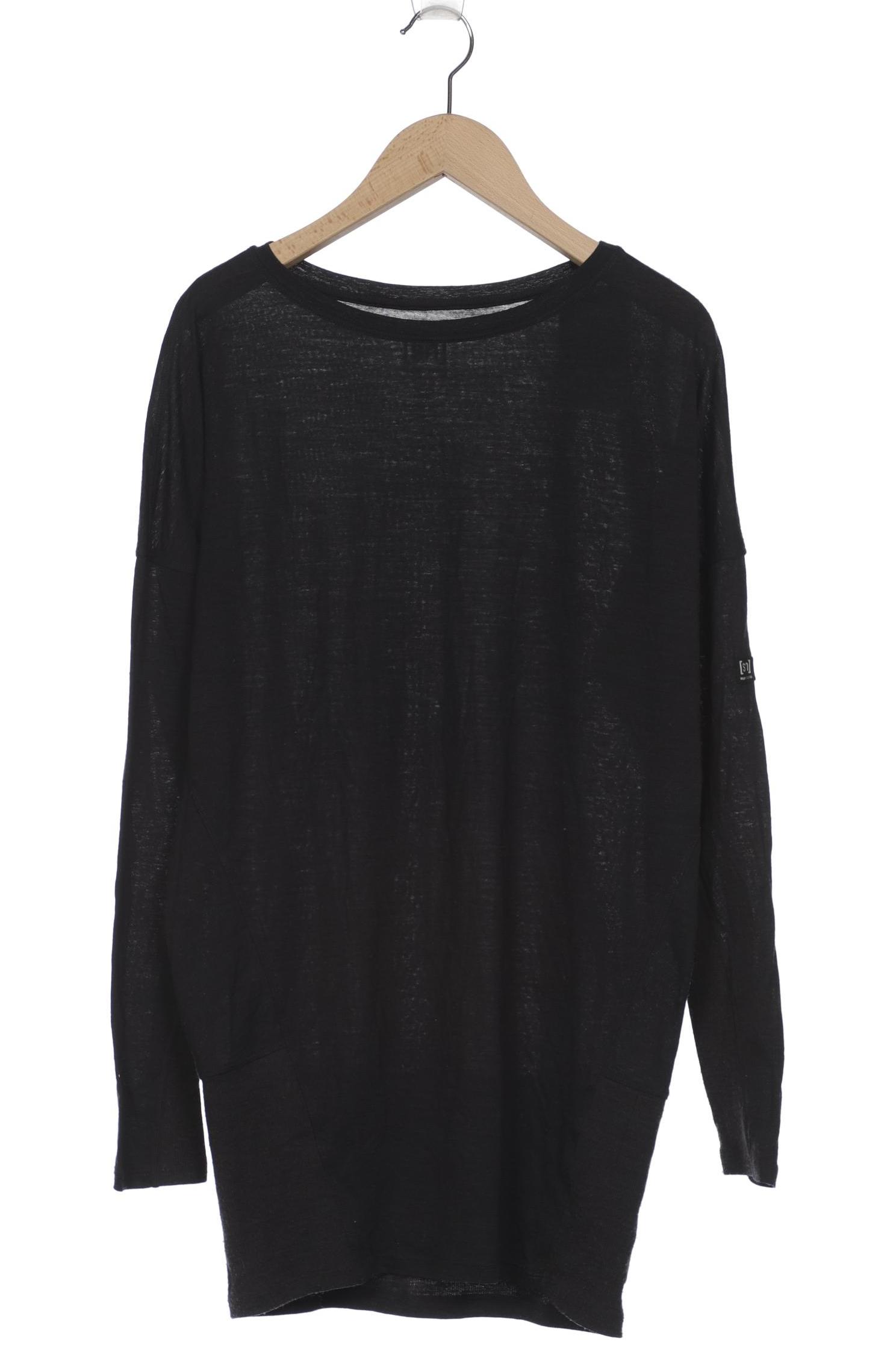 

super.natural Damen Langarmshirt, schwarz, Gr. 34