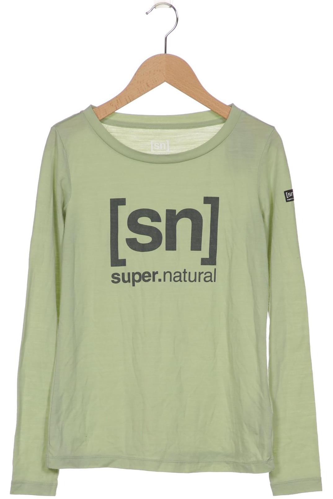 

super.natural Damen Langarmshirt, hellgrün