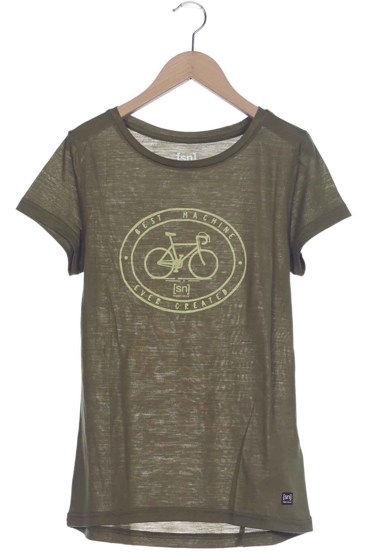 

super.natural Damen T-Shirt, grün, Gr. 38