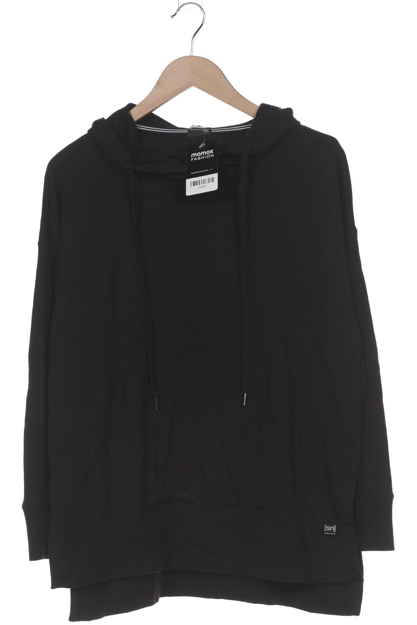 

super.natural Damen Kapuzenpullover, schwarz, Gr. 38