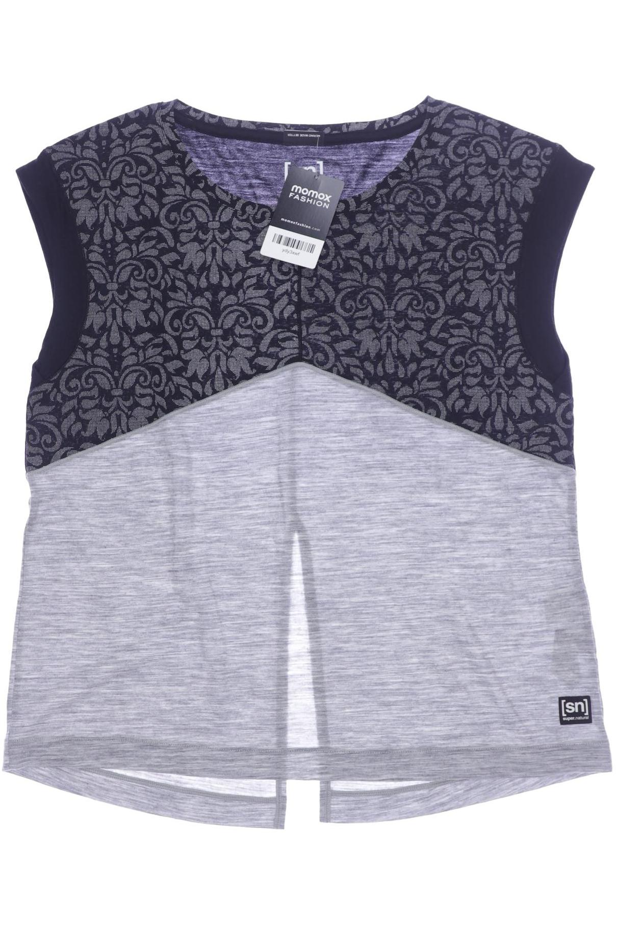 

super.natural Damen T-Shirt, grau, Gr. 34