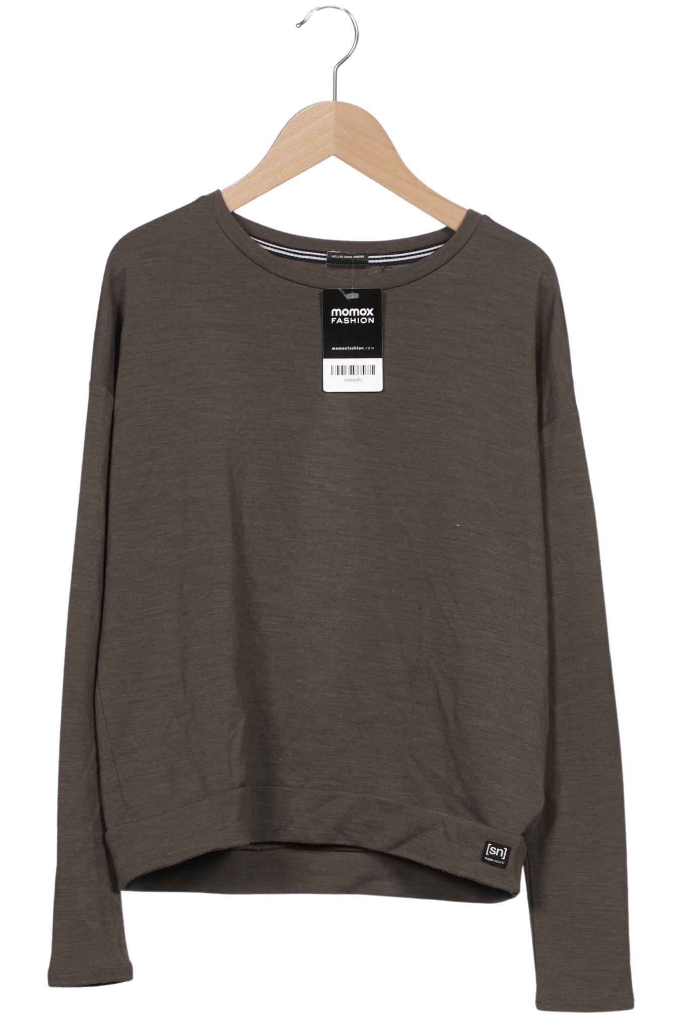 

super.natural Damen Sweatshirt, grün, Gr. 36