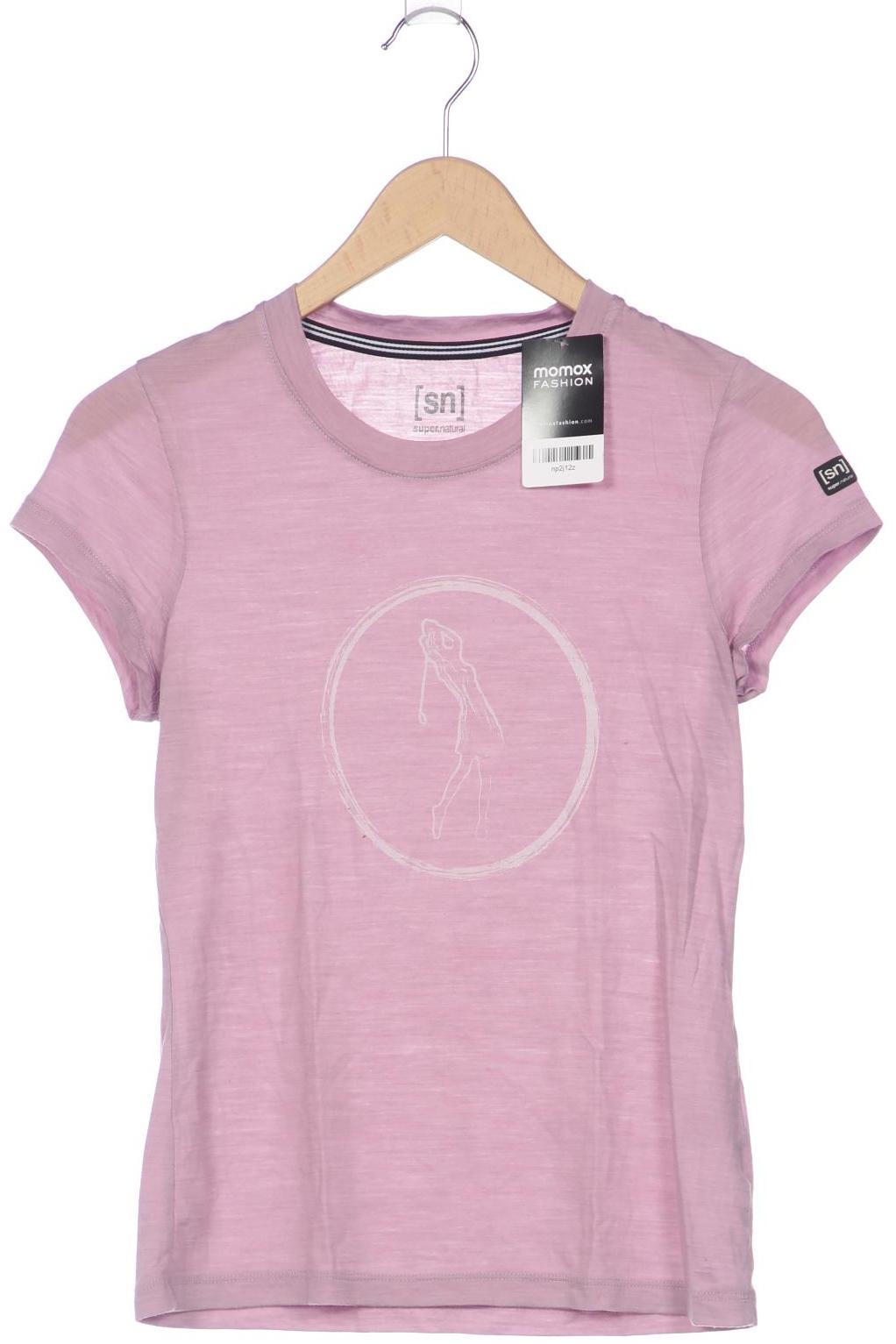 

super.natural Damen T-Shirt, flieder, Gr. 32