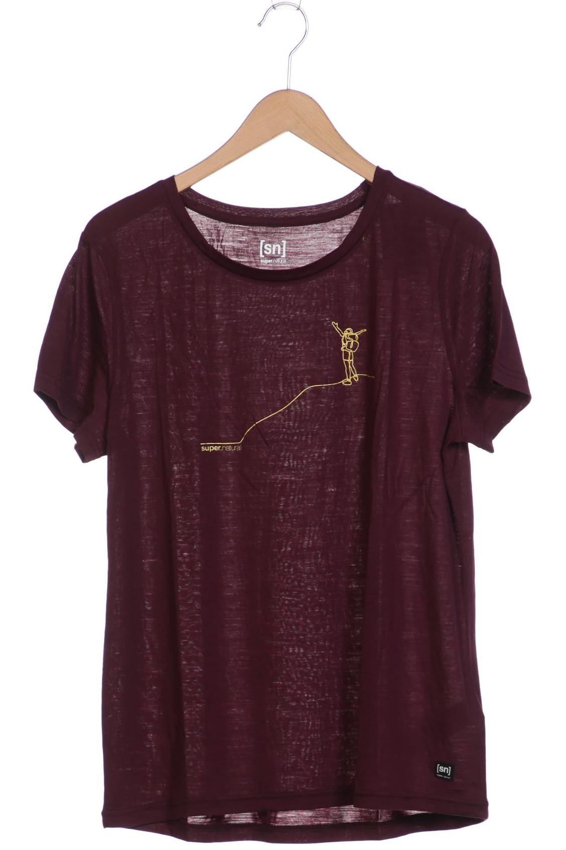 

super.natural Damen T-Shirt, bordeaux