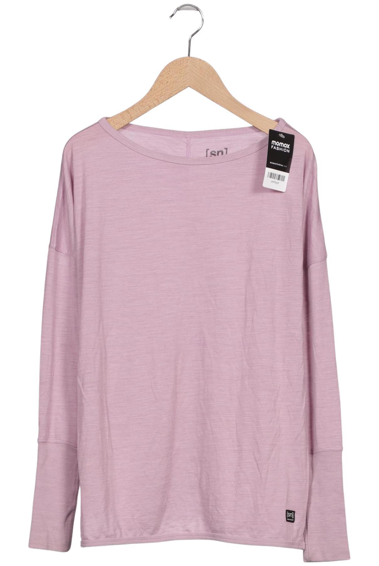 

super.natural Damen Langarmshirt, flieder, Gr. 36