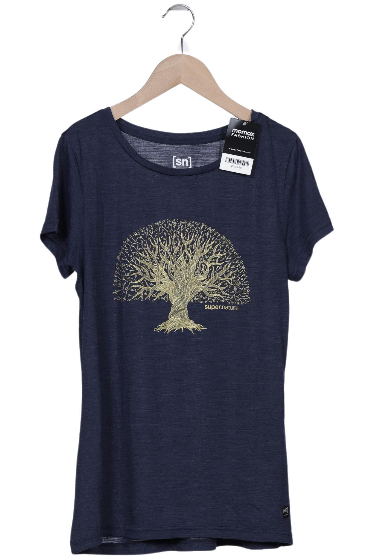 

super.natural Damen T-Shirt, blau, Gr. 38