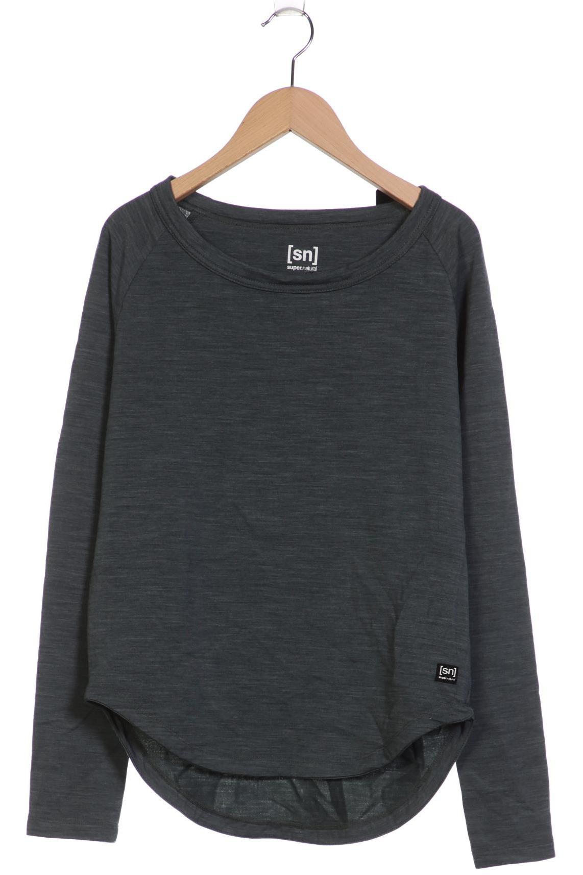 

super.natural Damen Langarmshirt, grün, Gr. 34