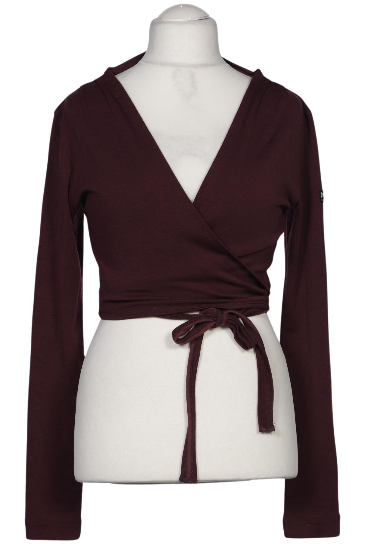 

super.natural Damen Strickjacke, bordeaux, Gr. 42