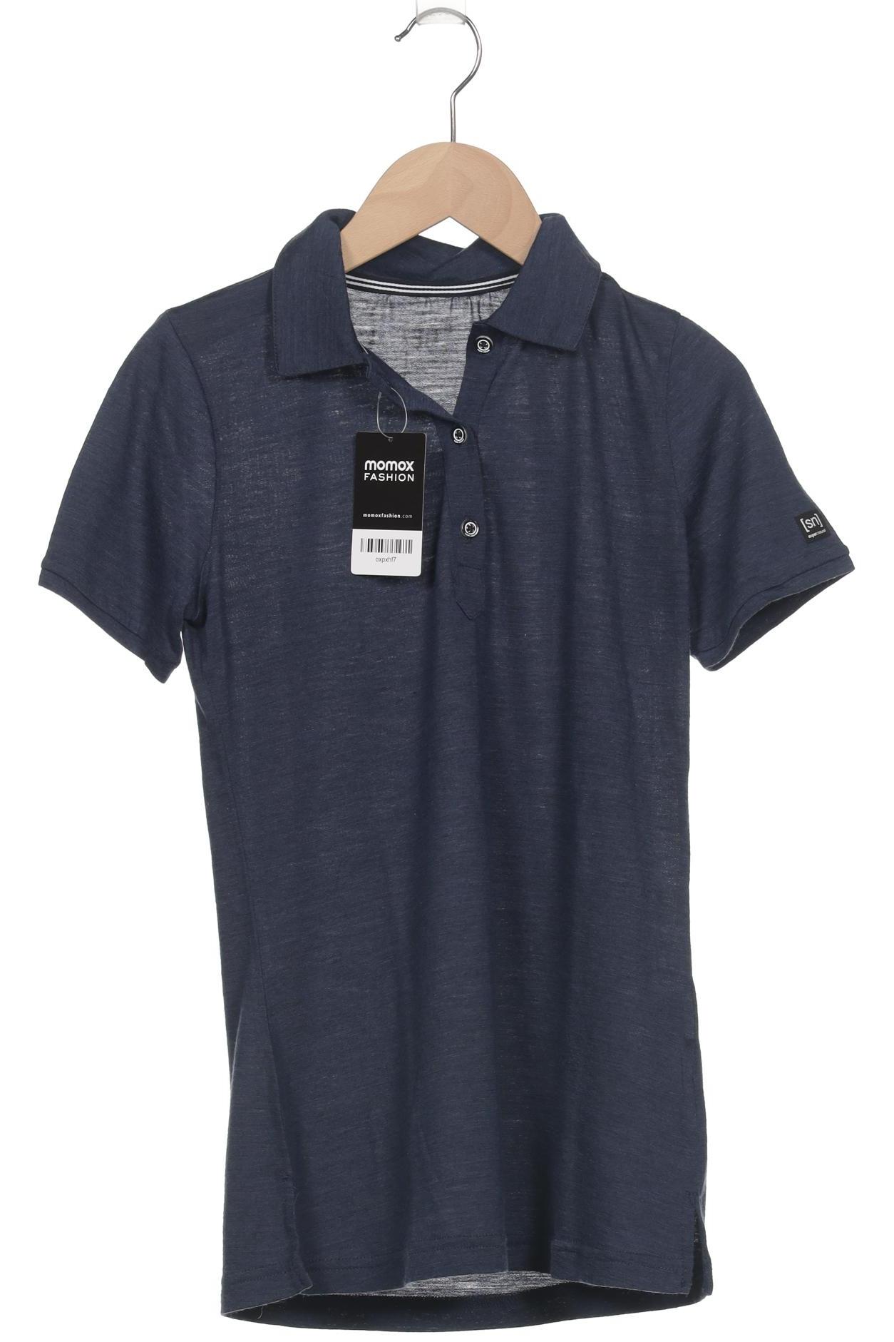 

super.natural Damen Poloshirt, marineblau, Gr. 34