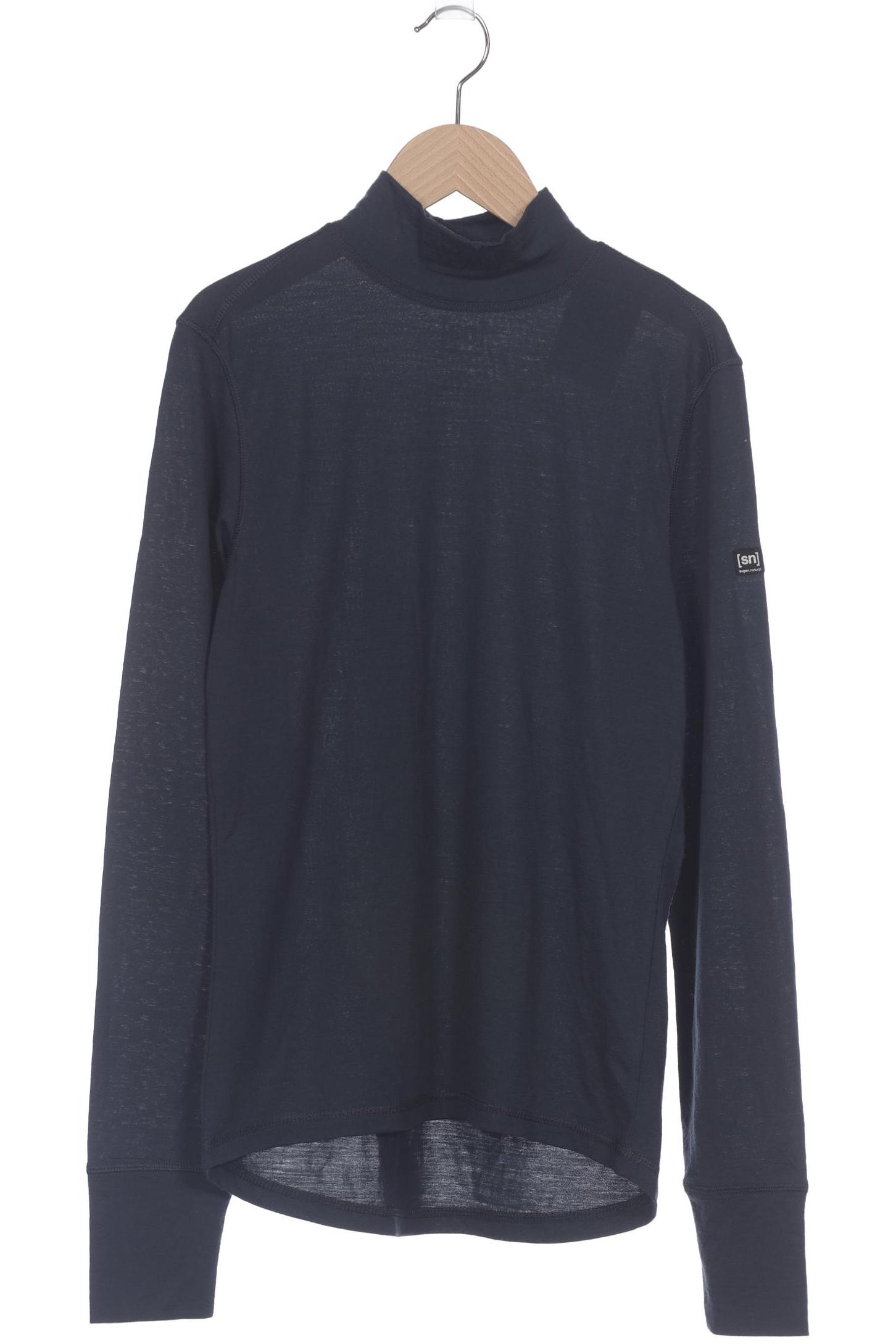 

super.natural Damen Langarmshirt, marineblau, Gr. 38