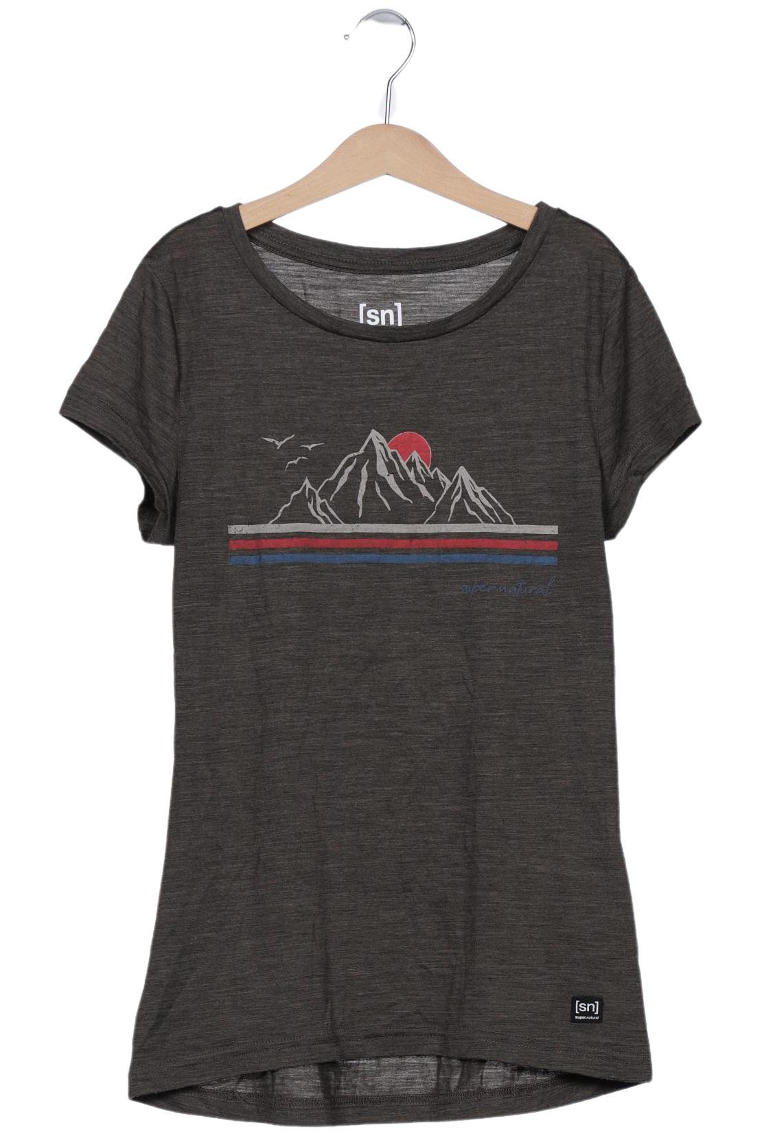 

super.natural Damen T-Shirt, braun, Gr. 34