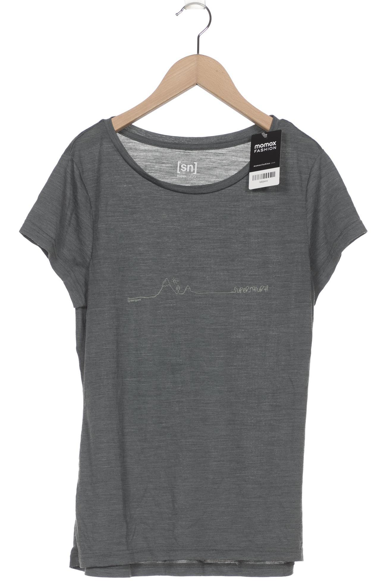 

super.natural Damen T-Shirt, grau, Gr. 42
