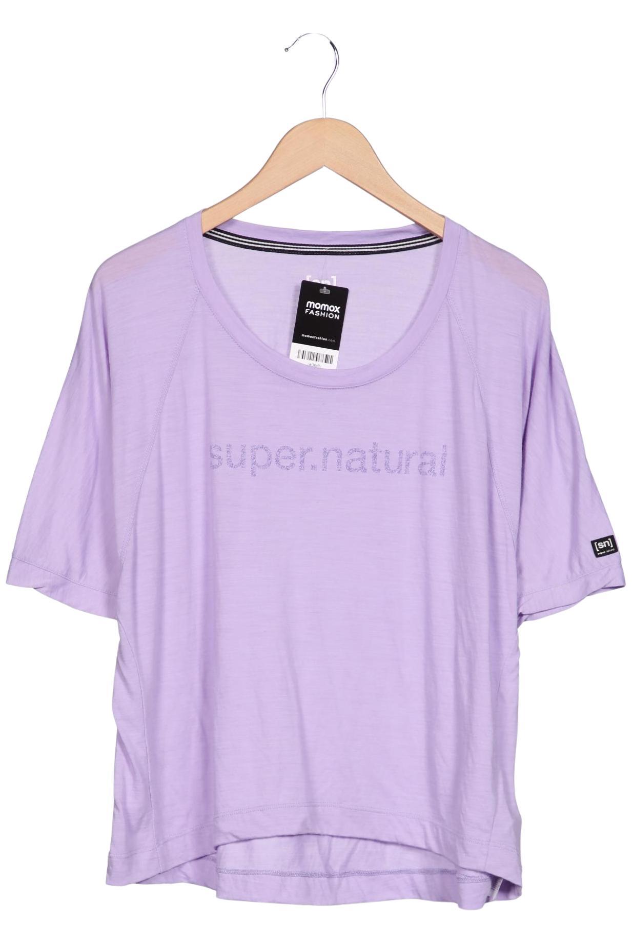 

super.natural Damen Langarmshirt, flieder, Gr. 42