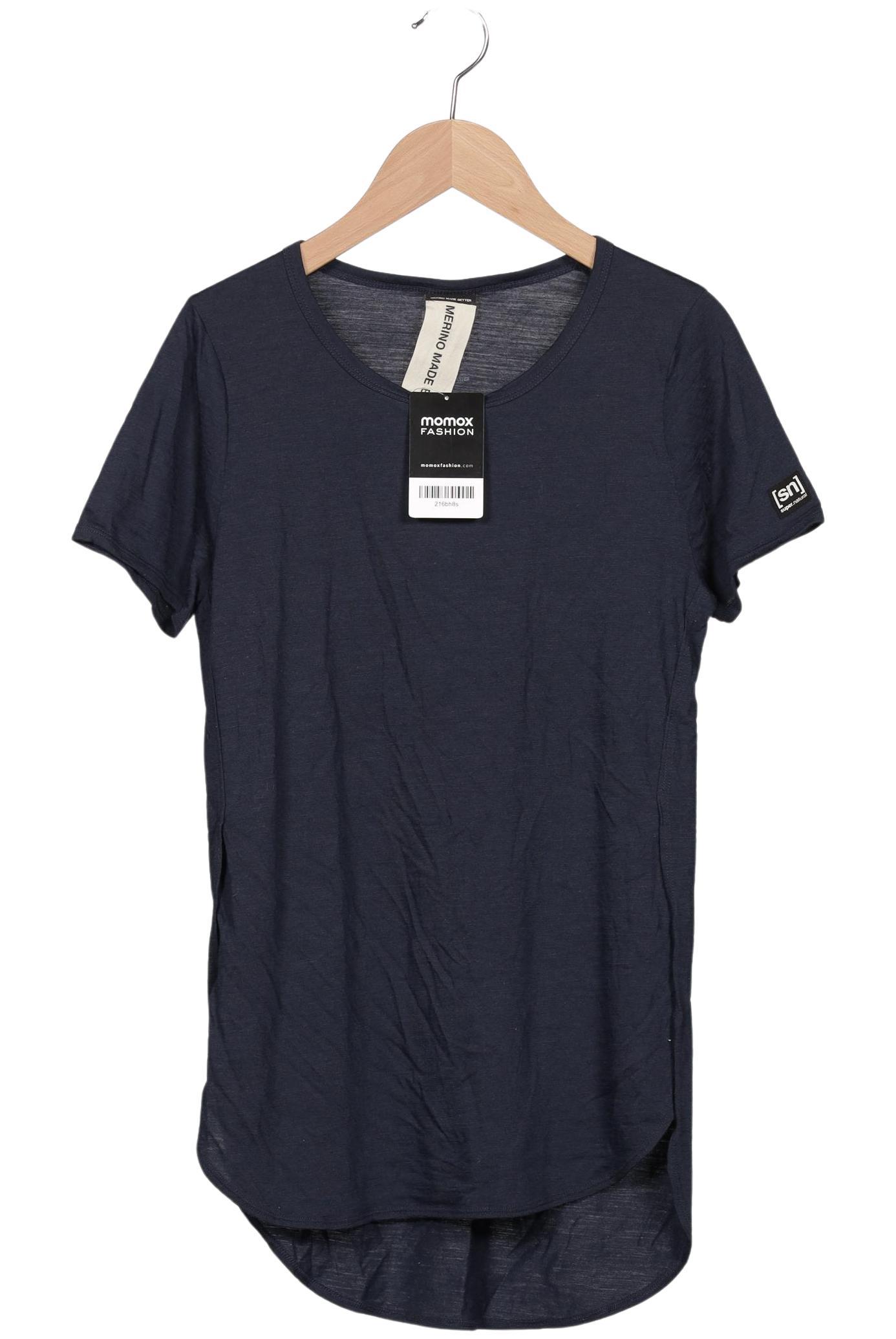 

super.natural Damen T-Shirt, marineblau, Gr. 36