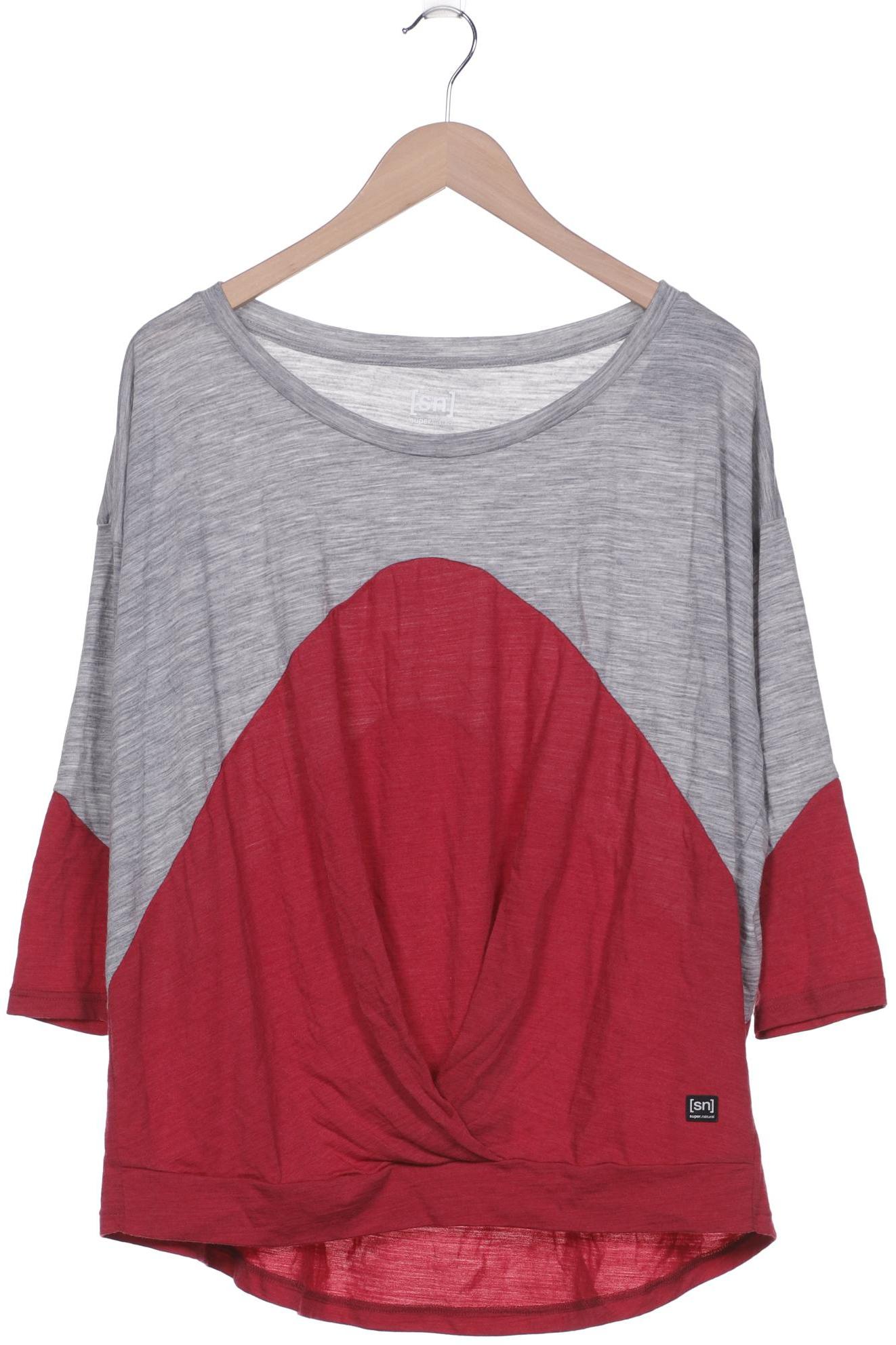 

super.natural Damen Langarmshirt, grau