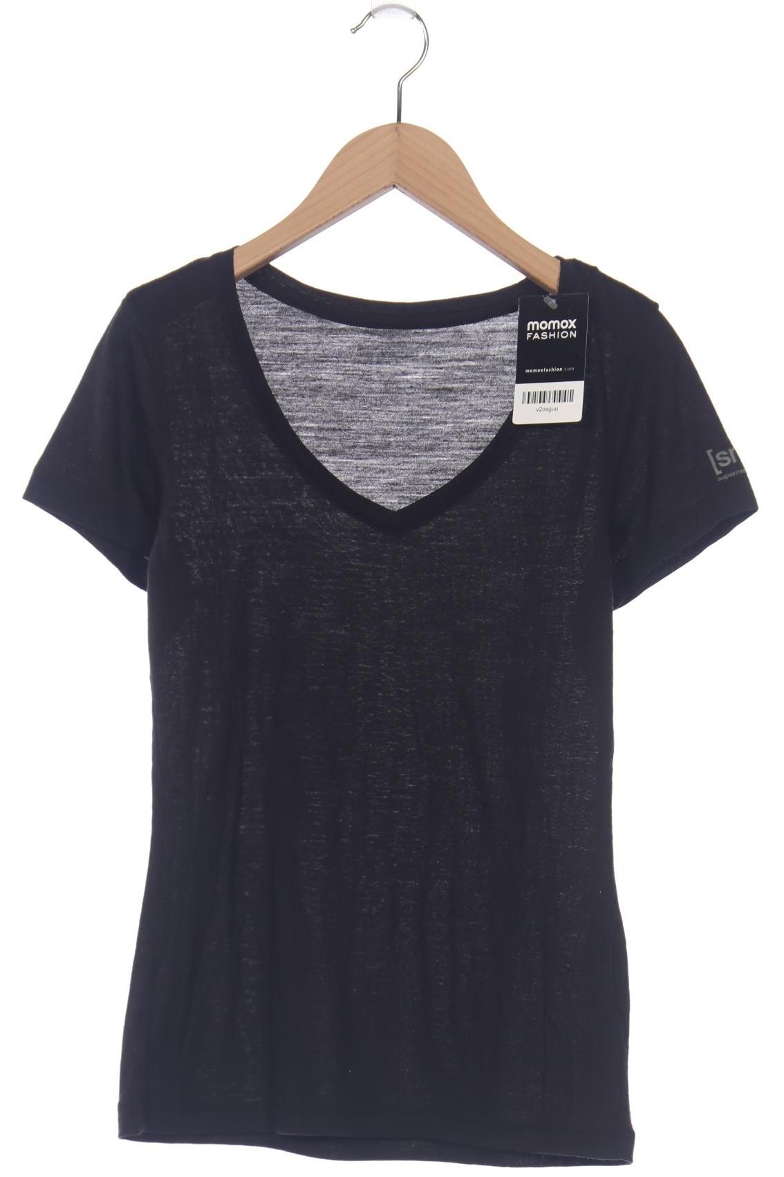 

super.natural Damen T-Shirt, schwarz, Gr. 36