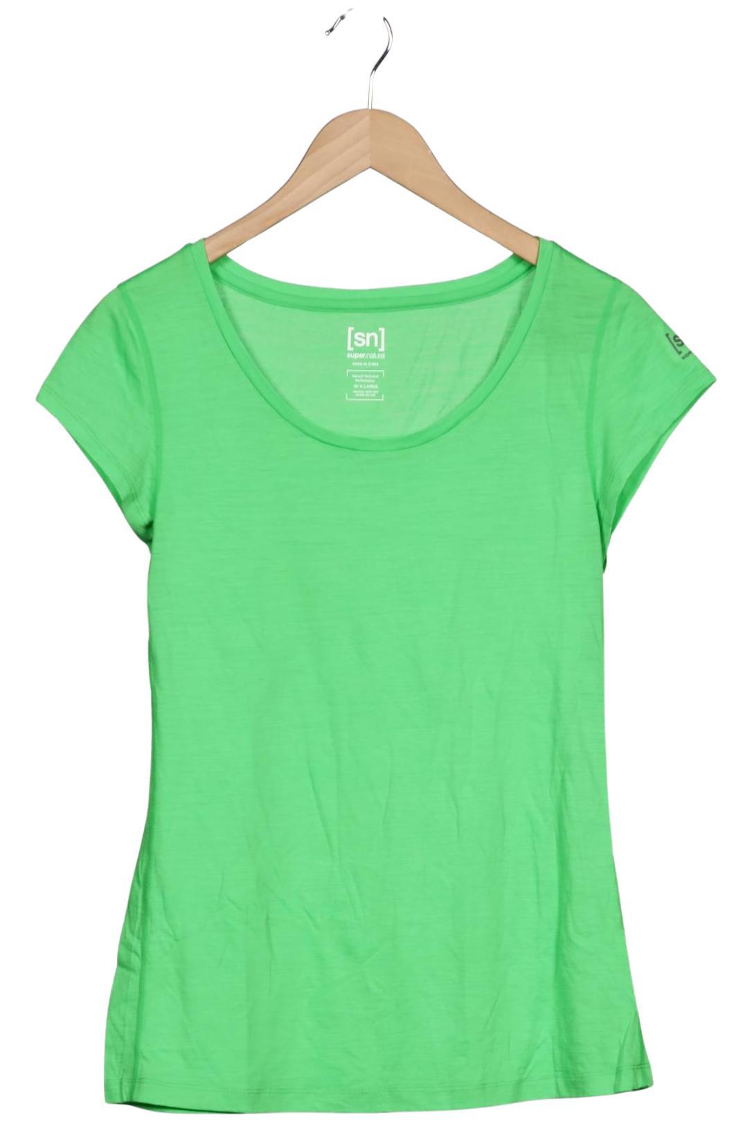 

super.natural Damen T-Shirt, hellgrün, Gr. 44
