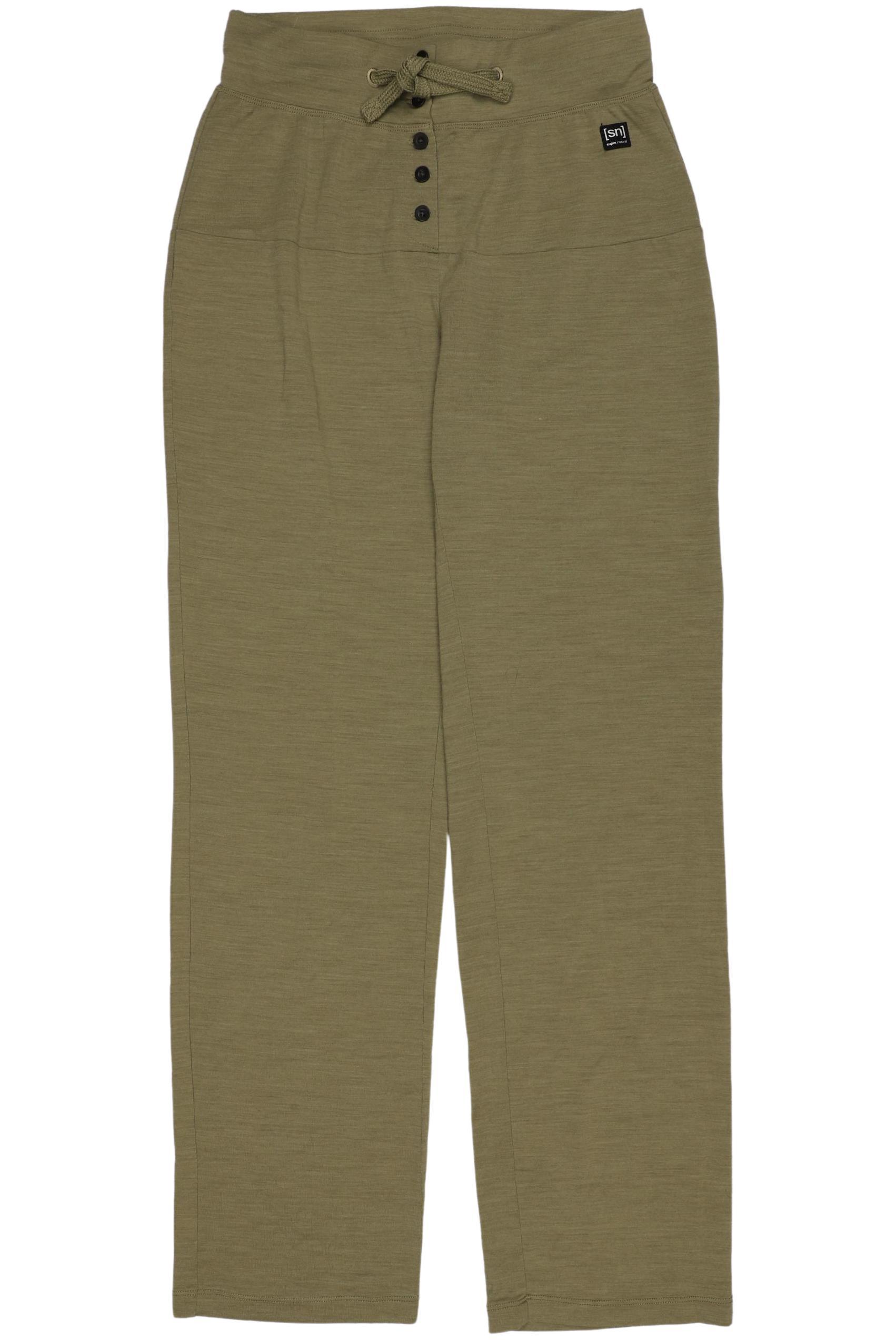 

super.natural Damen Stoffhose, hellgrün, Gr. 0