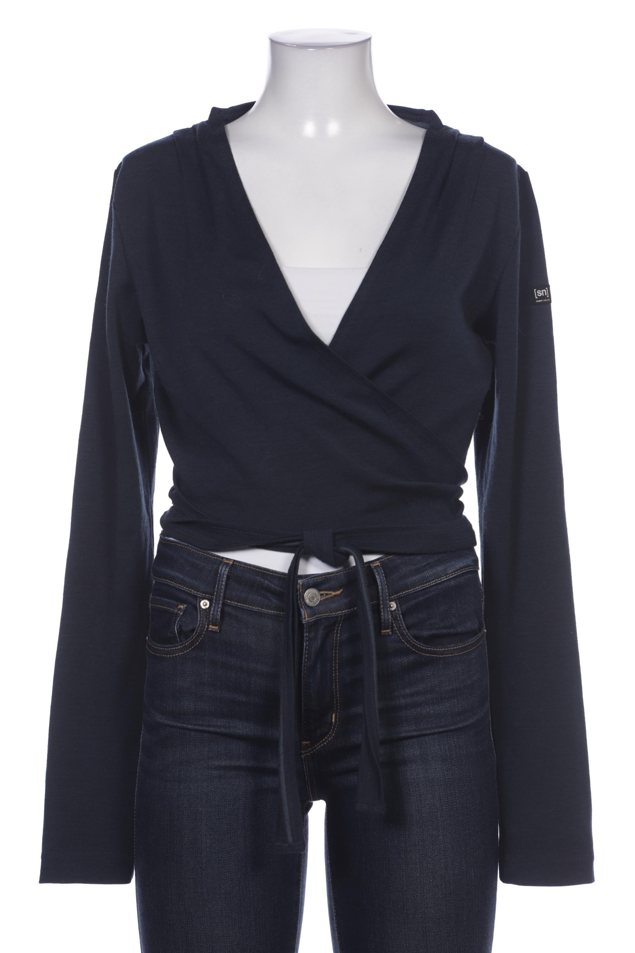 

super.natural Damen Strickjacke, marineblau, Gr. 42