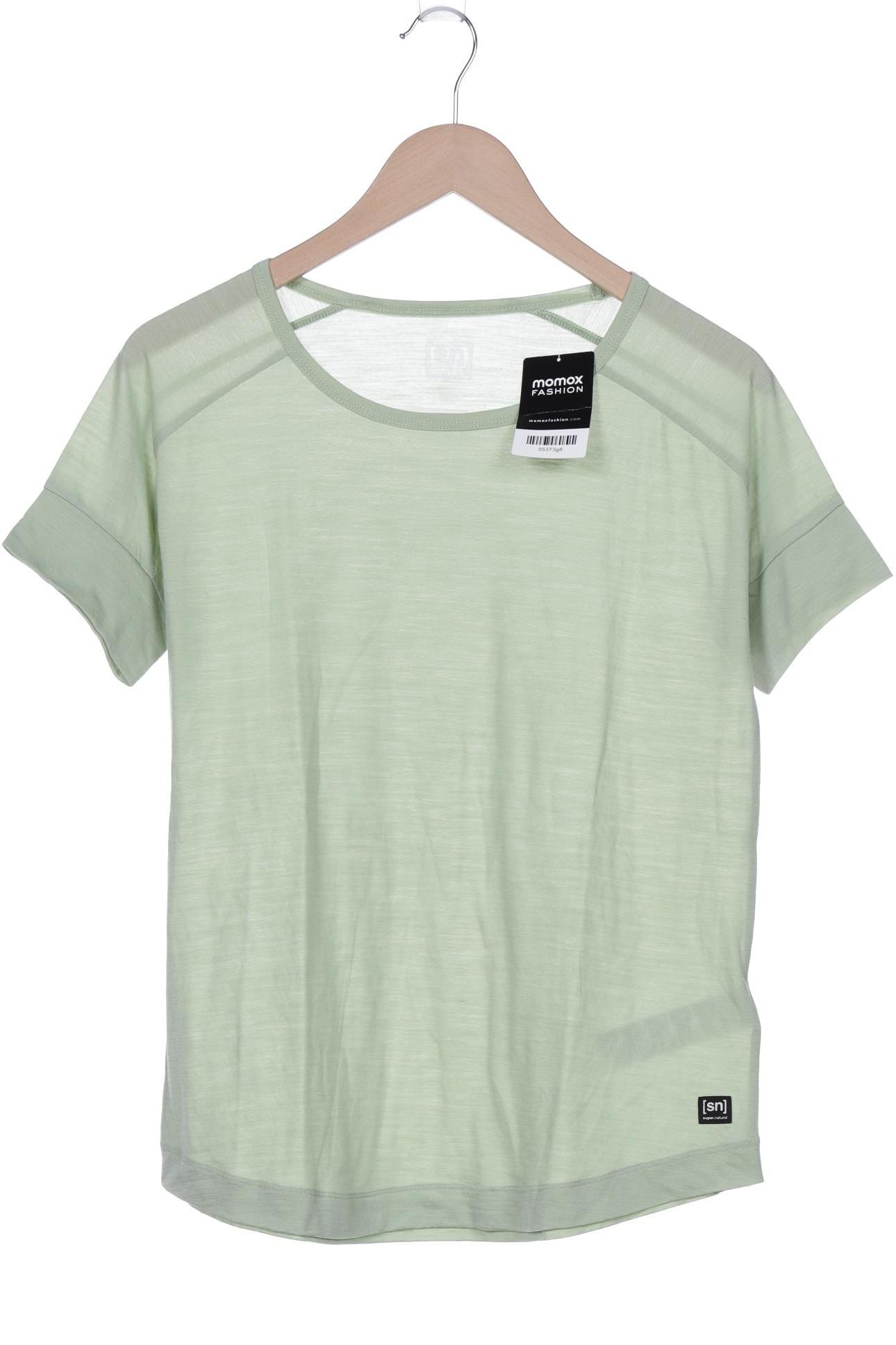 

super.natural Damen T-Shirt, hellgrün, Gr. 36