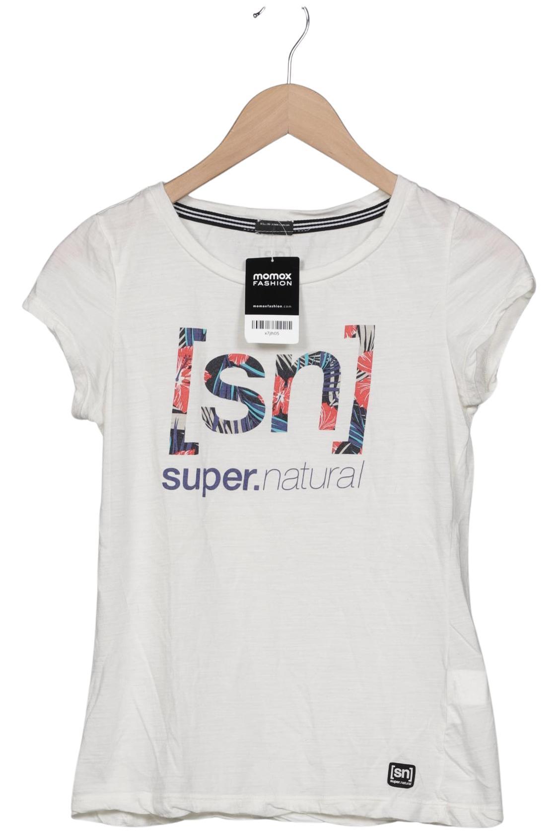

super.natural Damen T-Shirt, cremeweiß, Gr. 34