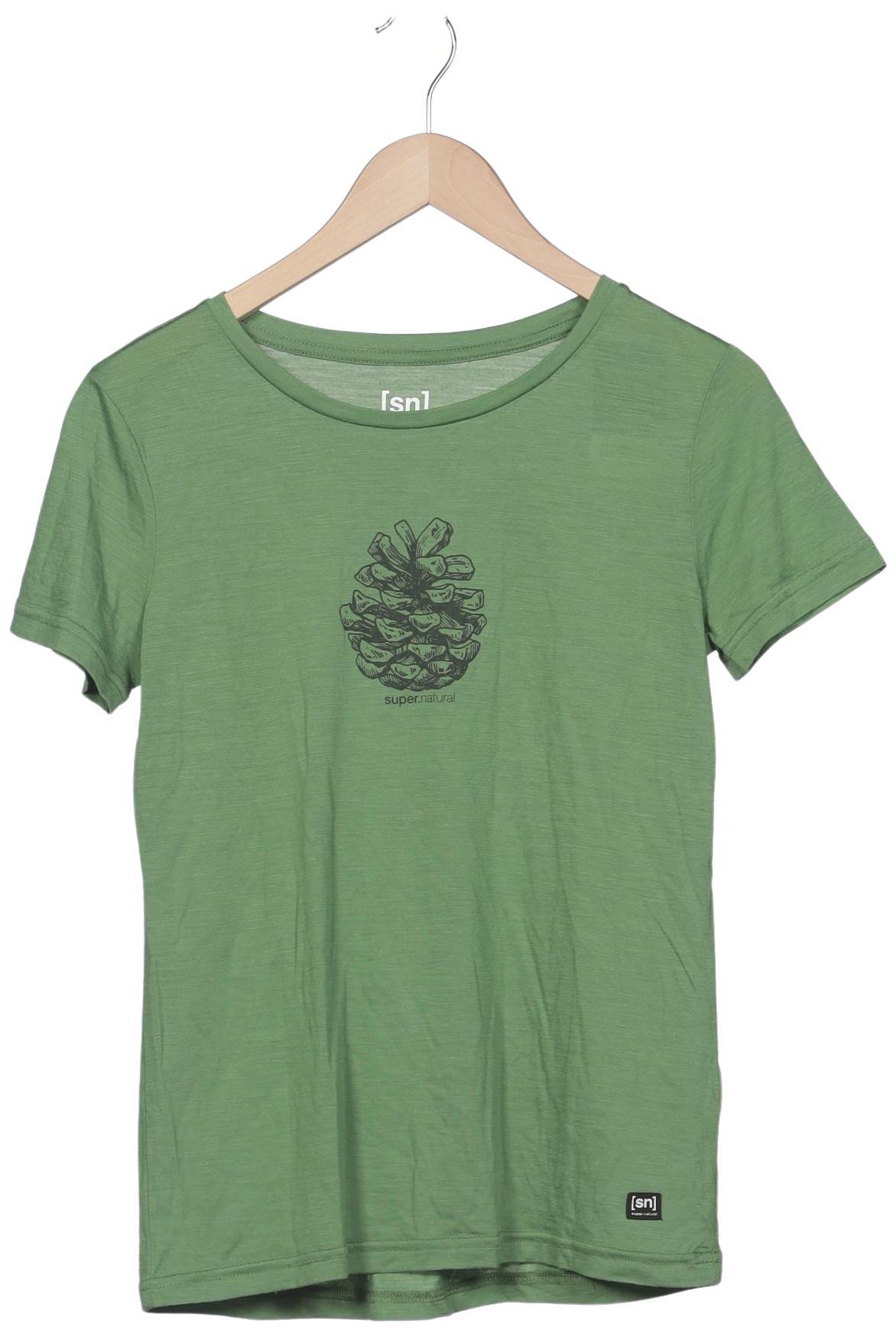 

super.natural Damen T-Shirt, grün, Gr. 36