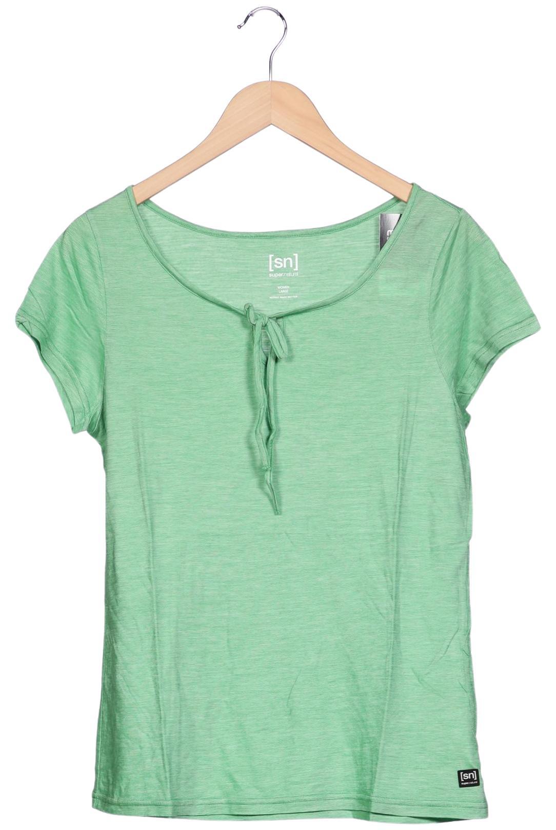 

super.natural Damen T-Shirt, hellgrün, Gr. 42