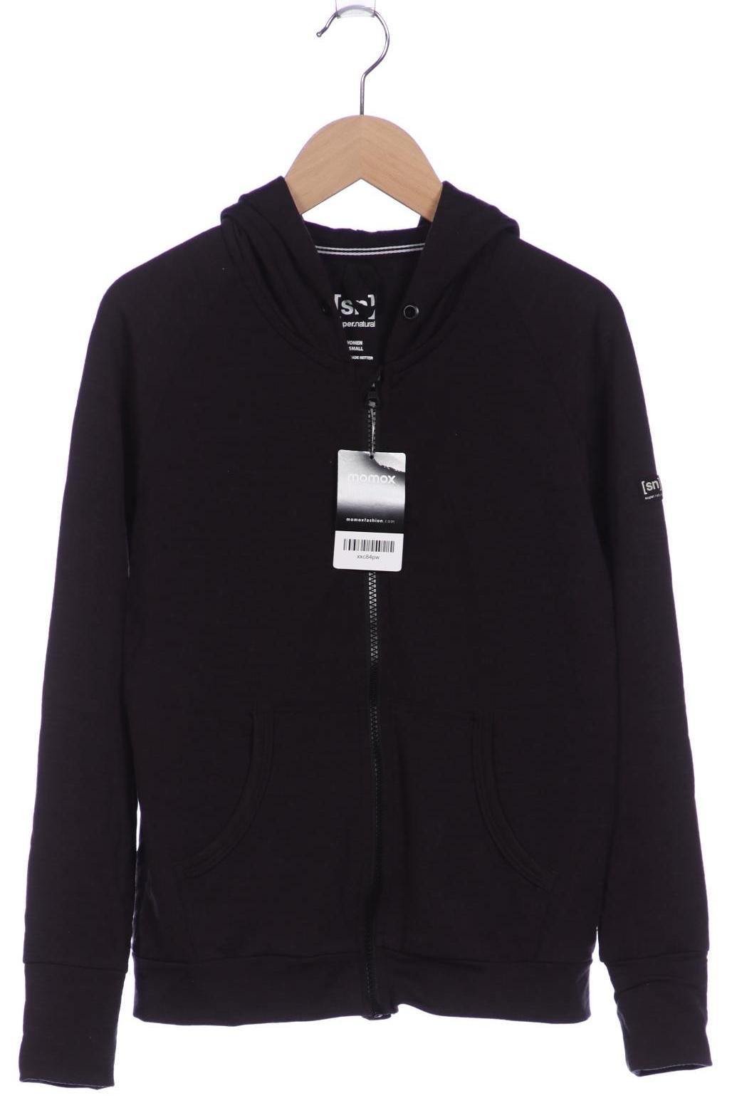 

super.natural Damen Kapuzenpullover, schwarz, Gr. 34