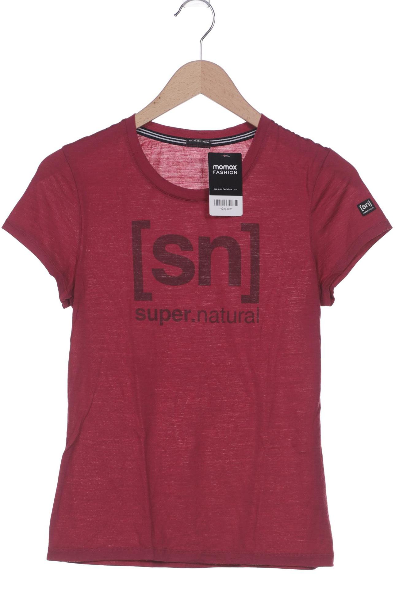 

super.natural Damen T-Shirt, bordeaux, Gr. 38
