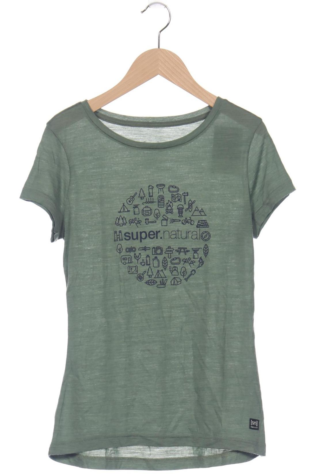 

super.natural Damen T-Shirt, grün, Gr. 34