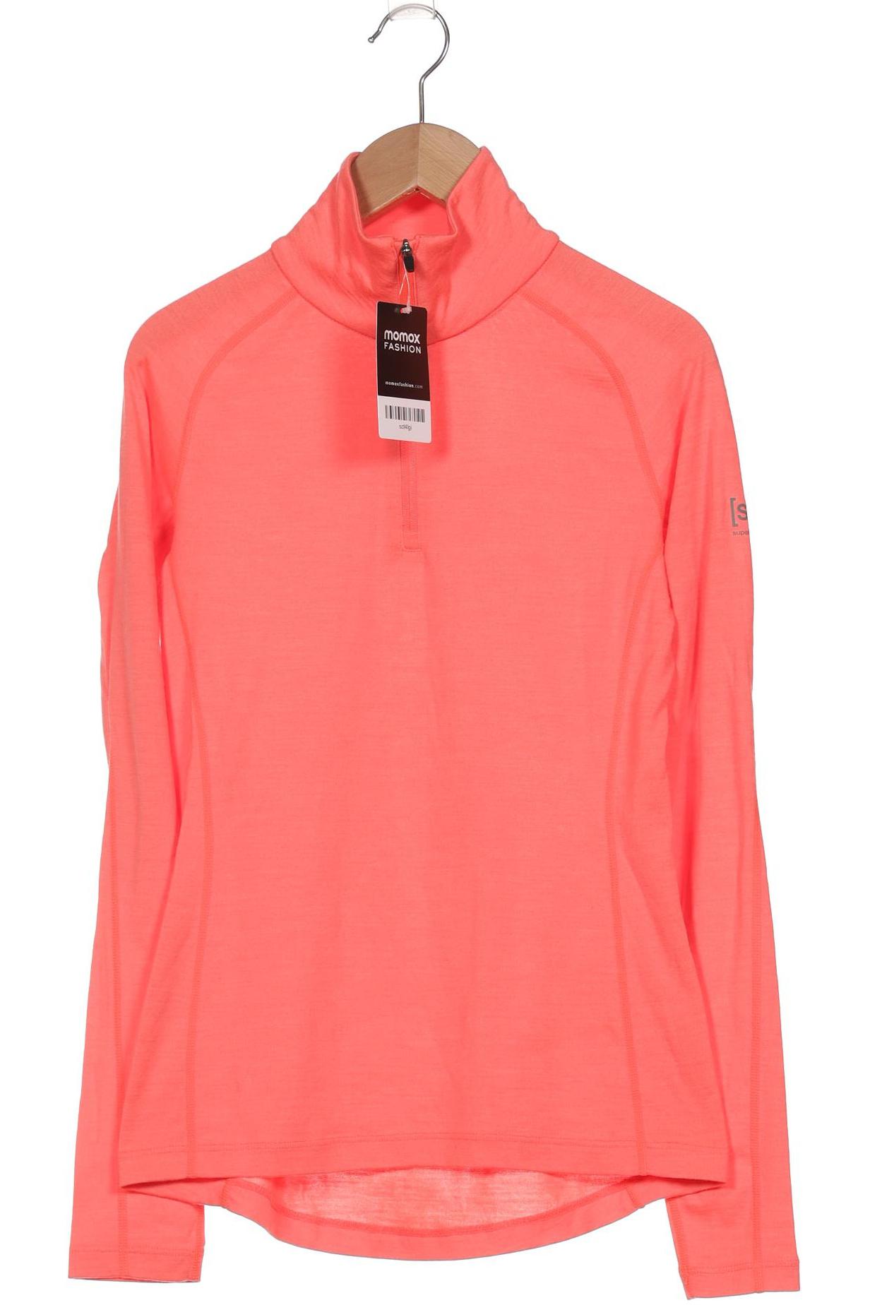 

super.natural Damen Langarmshirt, neon, Gr. 36