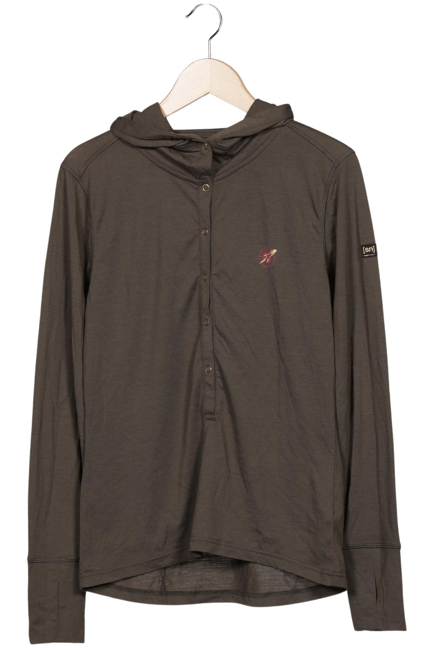 

super.natural Damen Langarmshirt, grün, Gr. 42