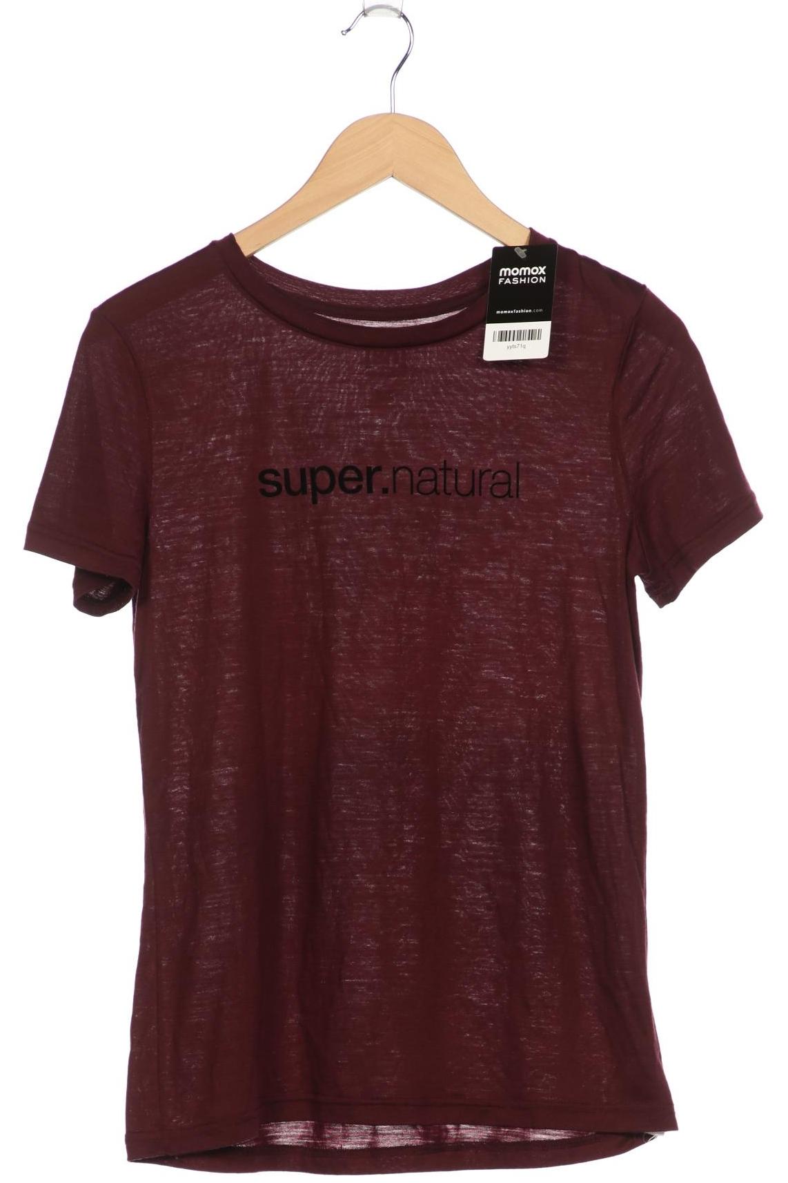 

super.natural Damen T-Shirt, bordeaux, Gr. 38