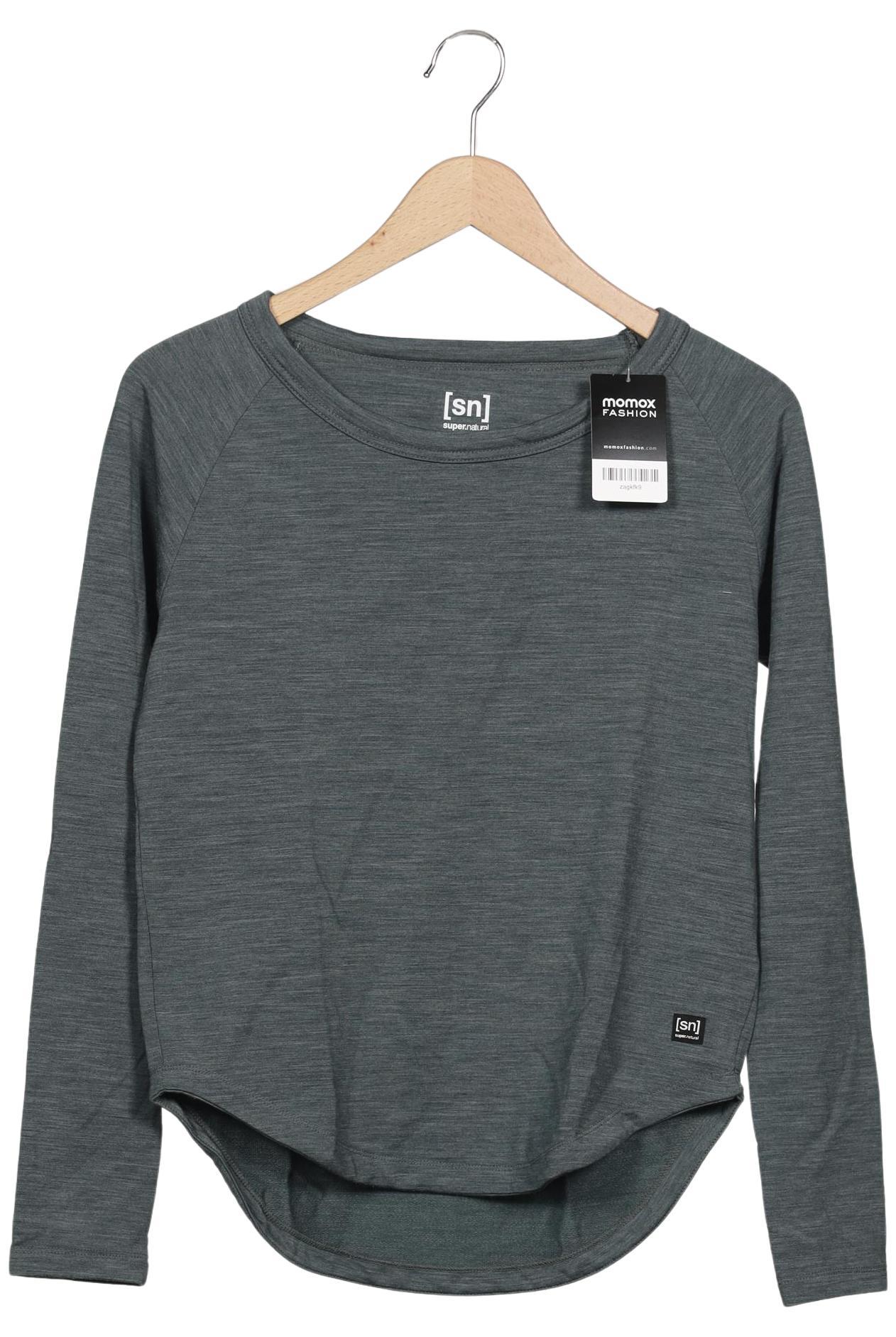 

super.natural Damen Sweatshirt, grau, Gr. 34