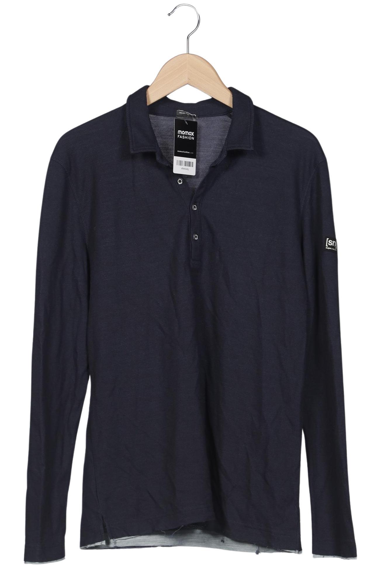 Thumbnail - super.natural Herren Poloshirt, marineblau, Gr. 48