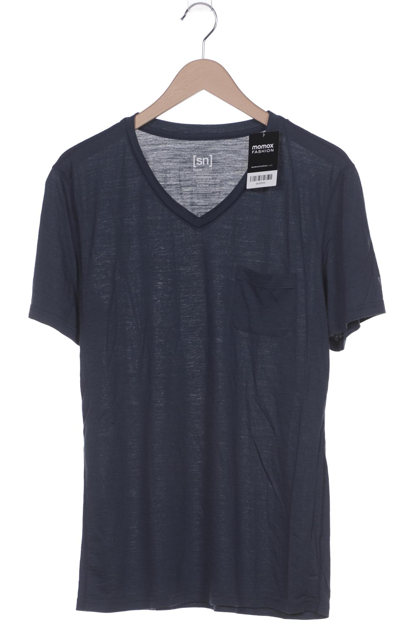 

super.natural Herren T-Shirt, marineblau, Gr. 54