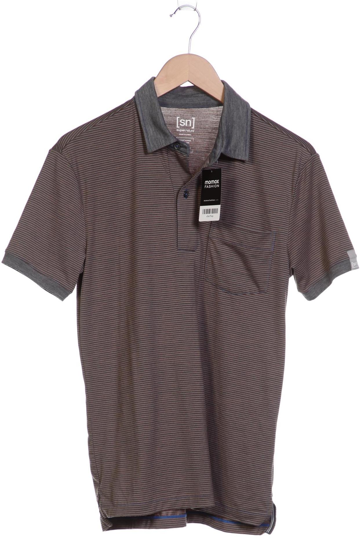 

super.natural Herren Poloshirt, grau, Gr. 46