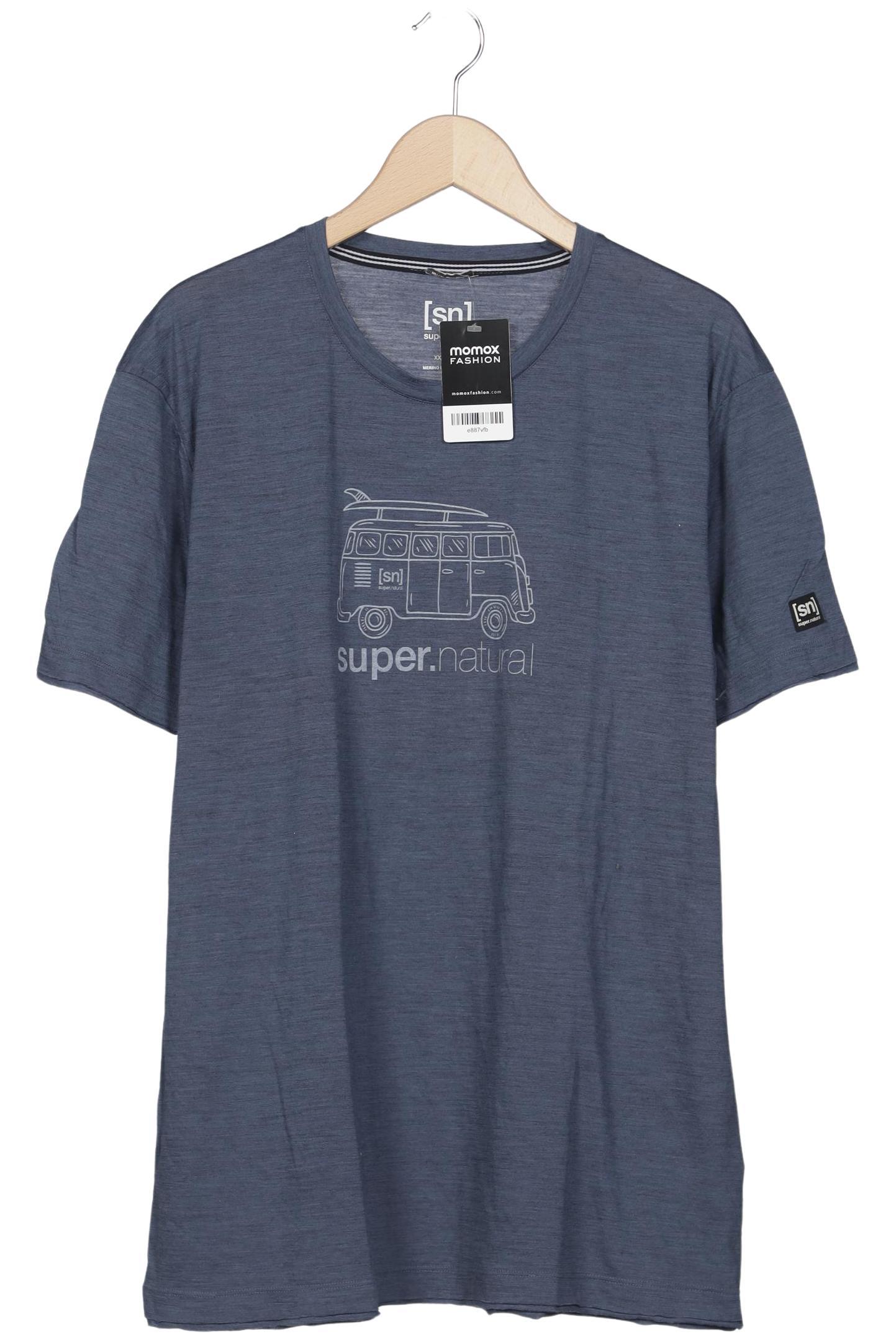 Thumbnail - super.natural Herren T-Shirt, marineblau, Gr. 56